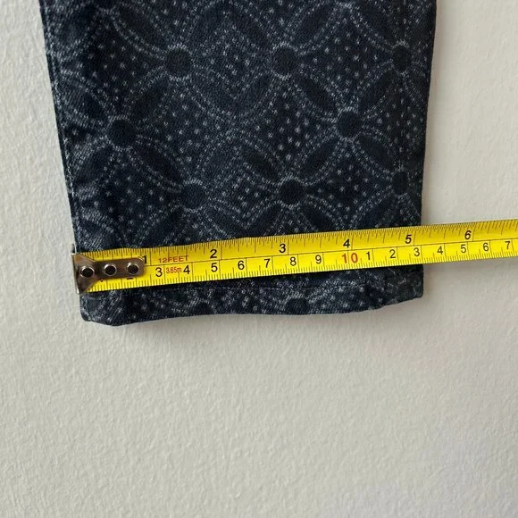 Citizens of Humanity Racer Skinny Jeans Shiny Coated Jacquard Womens Sz 27 - Picture 10 of 10